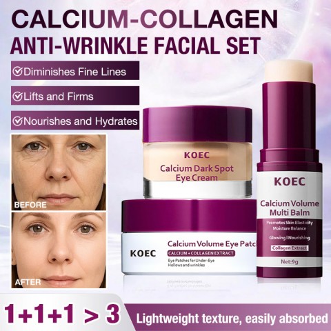 Calcium-Collagen Anti-Wrinkle Facial Set