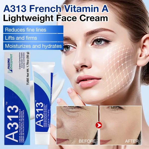 A313 French Vitamin A Lightweight Face C..