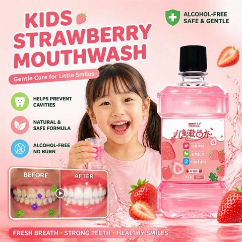 Kids Strawberry Mouthwash