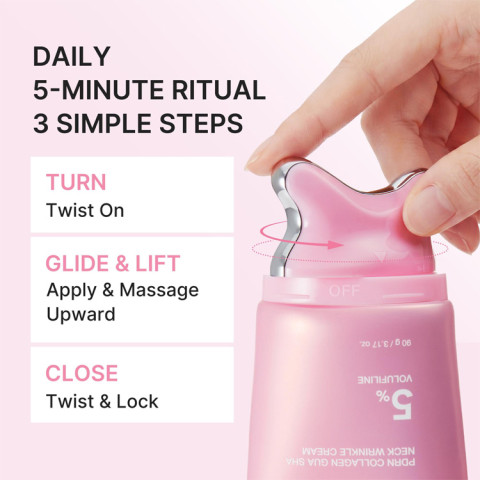 PDRN Collagen Neck Cream 5% Volufiline