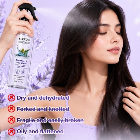 Rosemary and Rice Water Hair Spray