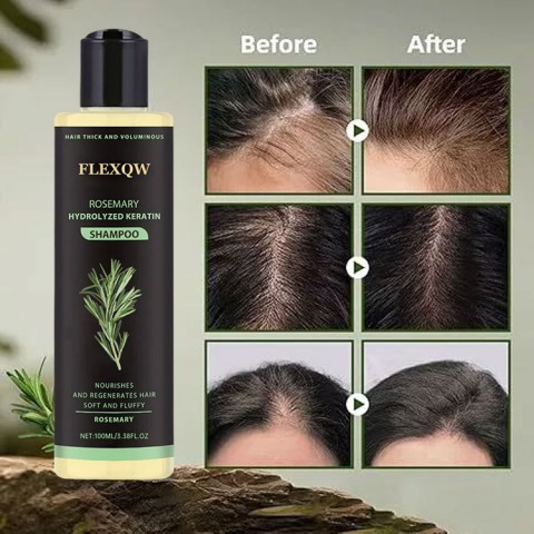 Rosemary hydrolyzed keratin shampoo
