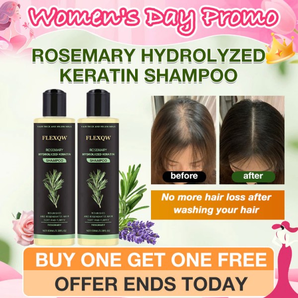 Rosemary hydrolyzed keratin shampoo..