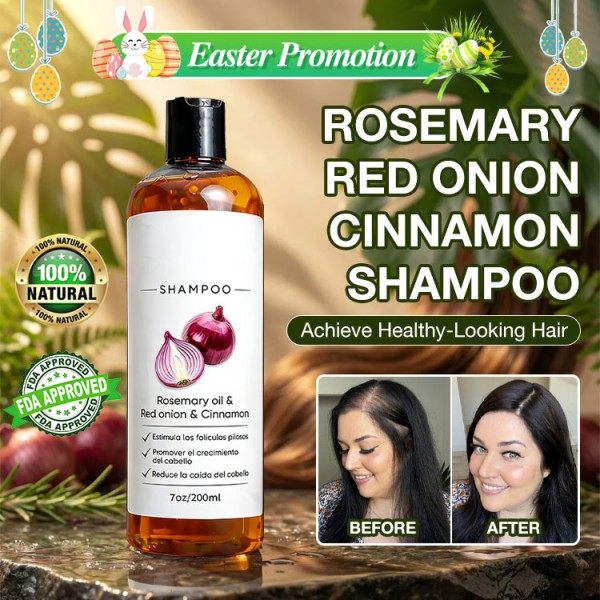 Rosemary Red Onion Cinnamon Shampoo..