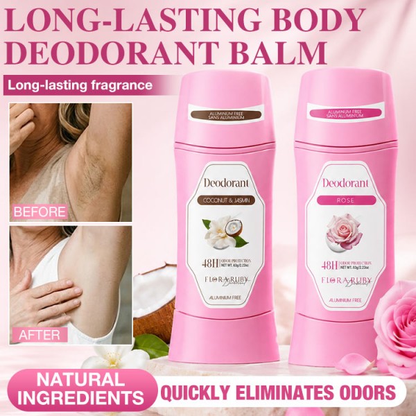 Long-Lasting Body Deodorant Balm