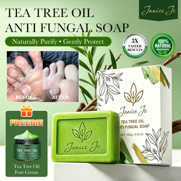 Tea Tree Soap and Foot Cream Foot Treatm..