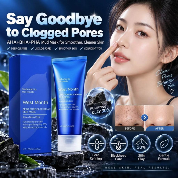 K-Beauty Pore Cleaning Clay Mask..