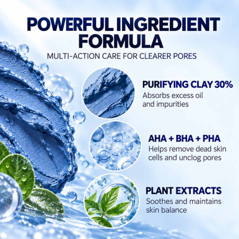 K-Beauty Pore Cleaning Clay Mask