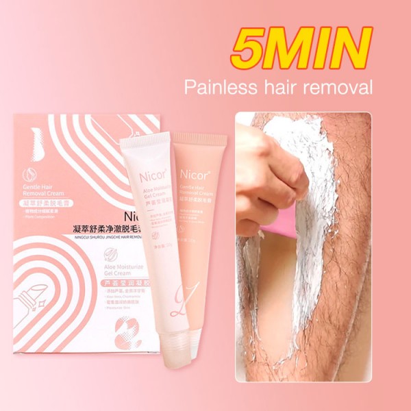 Korean Beauty Salon Grade Mild Hair Removal Cream Set