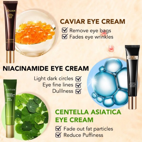 Astaxanthin caviar eye cream-fades eye wrikles/dark circles/eye bags