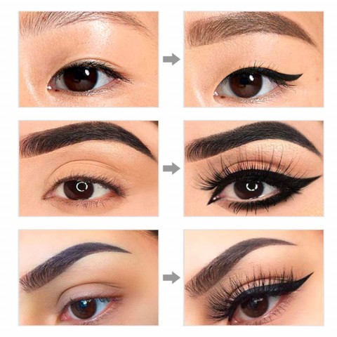 Waterproof quick-drying eyeliner - free mascara