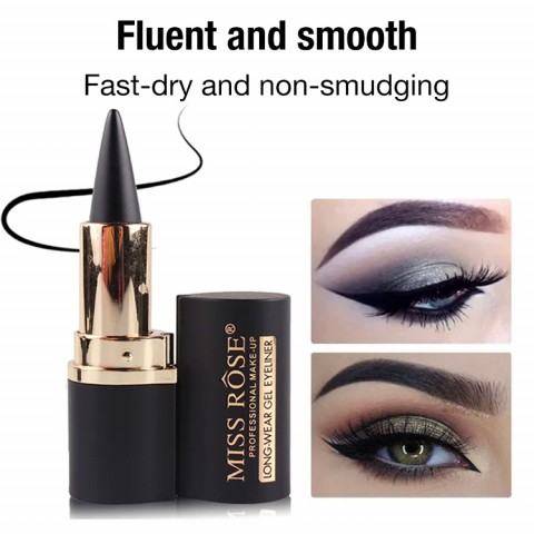 Waterproof quick-drying eyeliner - free mascara