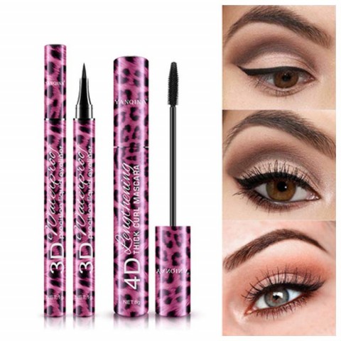 Leopard pattern 2In1 Mascara Eyeliner Pencil