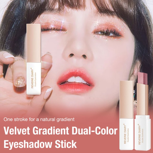 Velvet Gradient Dual-Color Eyeshadow Sti..