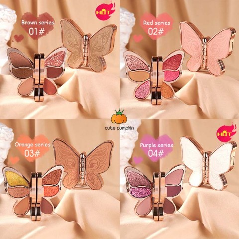 Dancing Butterfly eyeshadow palette 4-color series