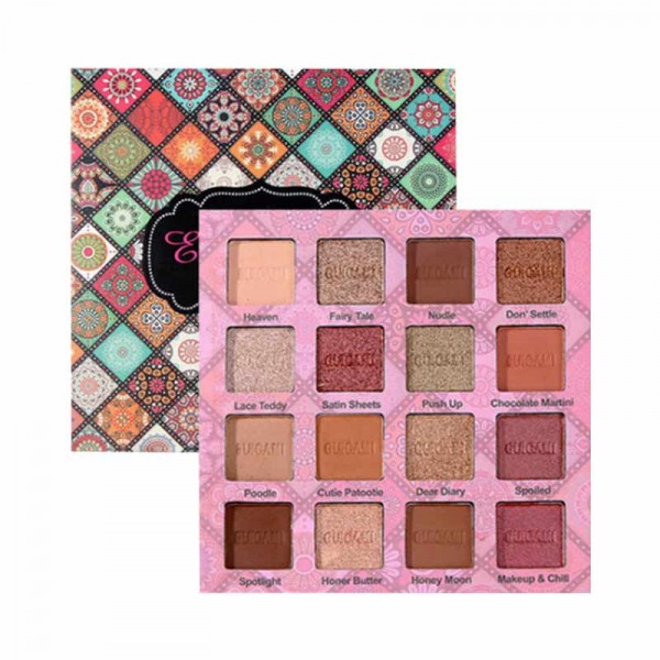 16-Color Pumpkin Smokey Eyeshadow Palett..