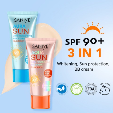 Whitening, sun protection, BB 3 in 1, SPF90PA+++