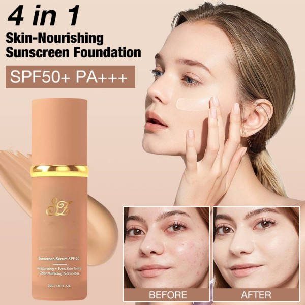 4-in-1 Skin-Nourishing Sunscreen Foundat..