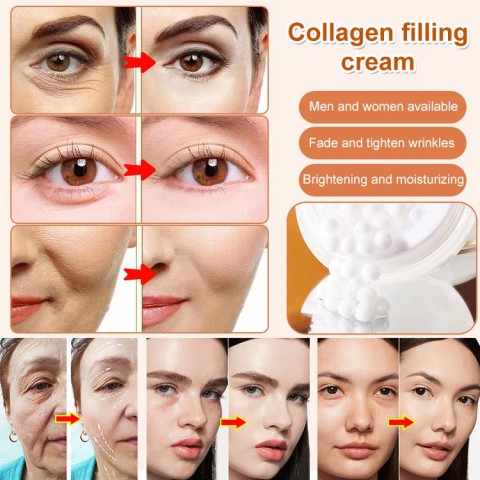 Collagen filling cream