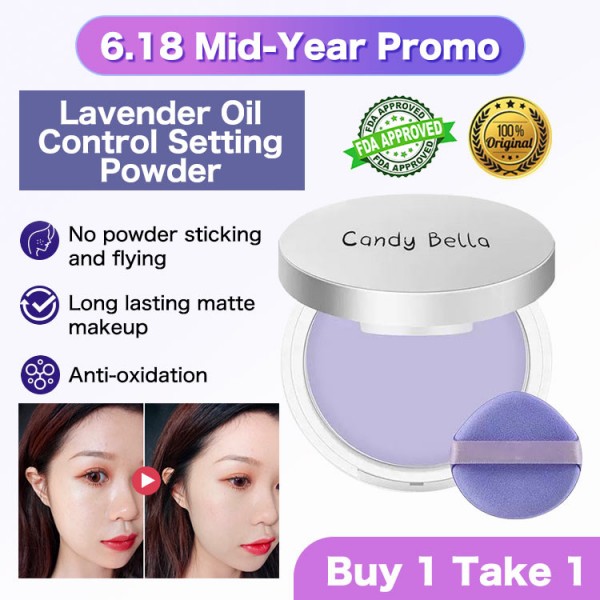 Lavender Oil Control Pressed Powder..