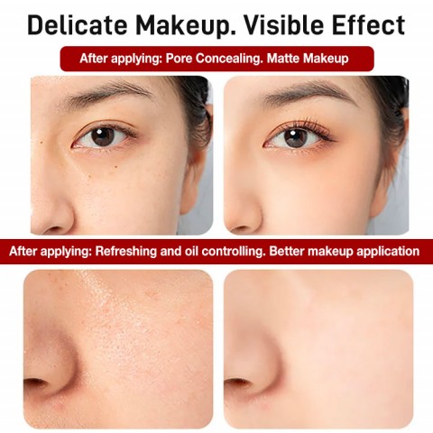 Pore invisible isolation stick