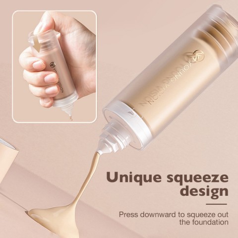 Pressed liquid foundation