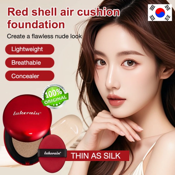 red shell air cushion foundation..