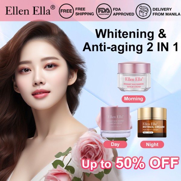 Ellen Ella Whitening & Anti-aging 2 IN 1-Get rid of dull and aging skin