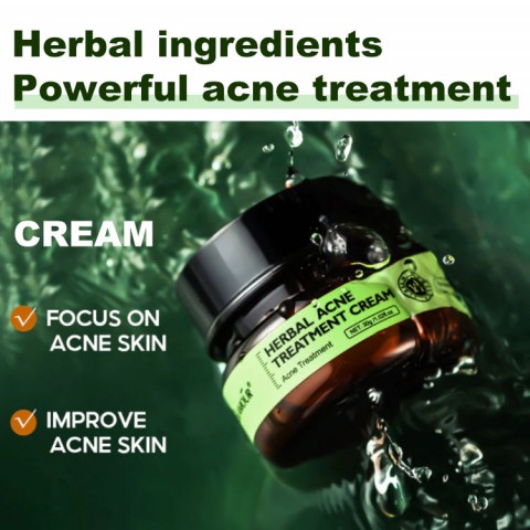 Herbal Acne Treatment Cream and Serum-Buy 1 Take 1