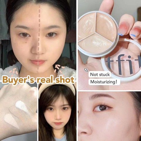 Korea TFIT Tri-color Concealer