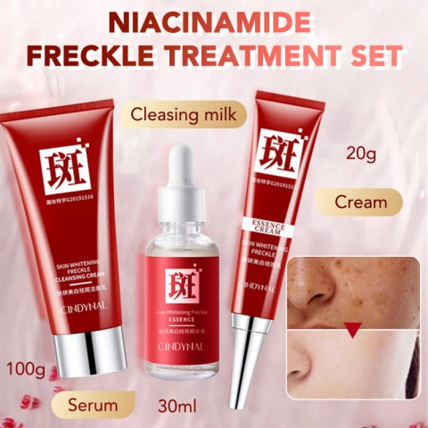 Niacinamide freckle treatment set