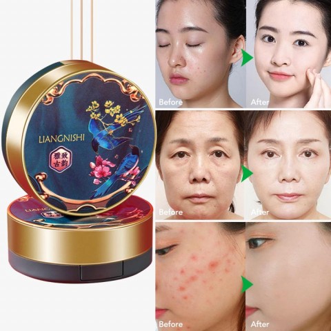 Elegant face powder air cushion 2 in 1