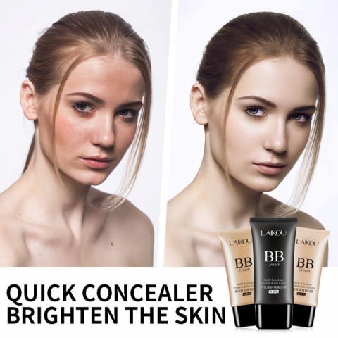 3-color Nude Makeup Moisturizing And Concealing Liquid Foundation BB Cream