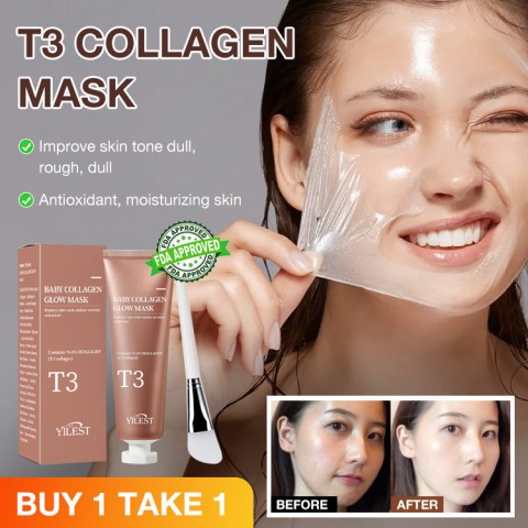 T3 Baby Collagen Glow Peel Off Mask