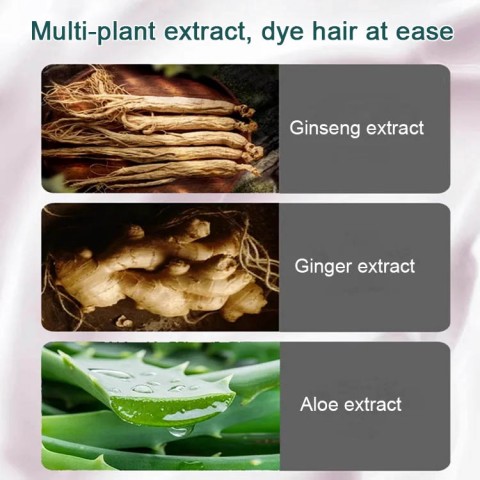 Natural plant formula hair dye-One box contains 10 pieces