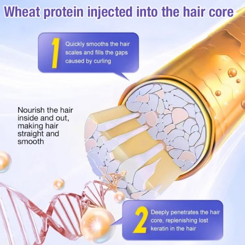 Protein correction hair straightening cream