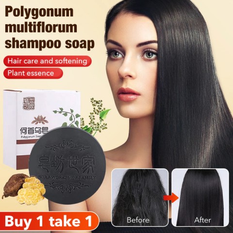 Polygonum multiflorum shampoo soap