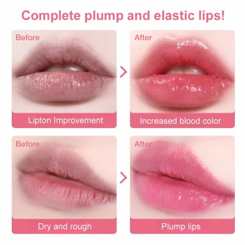 Color changing essence oil lip gloss