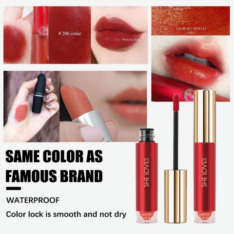 Tiktok Hot lipstick-same colors as international lipstick brands