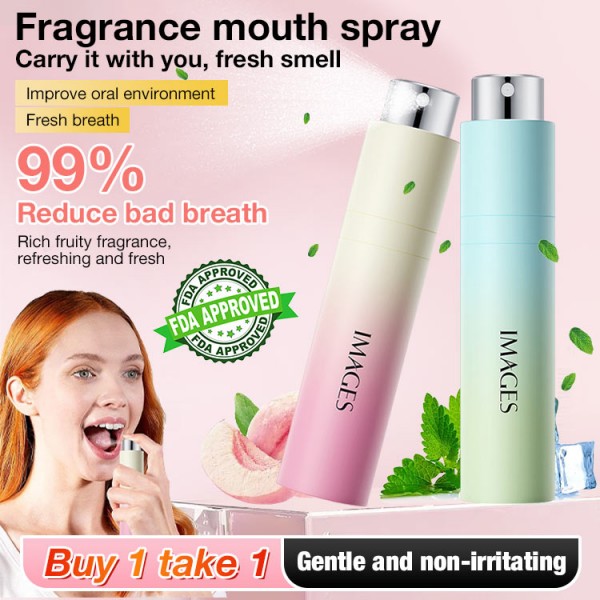 Rotating mouth freshener..