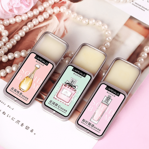  3in1 Classic Sweet Floral Fragrance Solid Balm Set