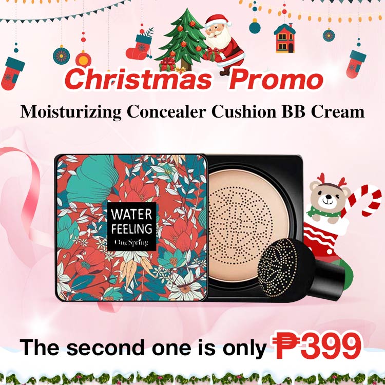 Christmas Promo- Korean Small mushroom cushion Flawless BB cream moisturizing concealer - suitable for all ages - The second one is only 399