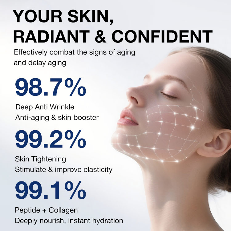 Womens Day Promo to save 200p -  Peptide Firming Anti-Wrinkle Cream - Reduce wrinkles, prevent aging, nourish your skin from the inside out, and give you a new glow