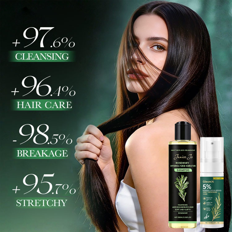Mid-year promo Buy 1 Take 1 - Rosemary Shampoo and Hair Spray - Boost Hair Growth, Control Oil , Dandruff, Soothe Scalp lritation and Restore Shine